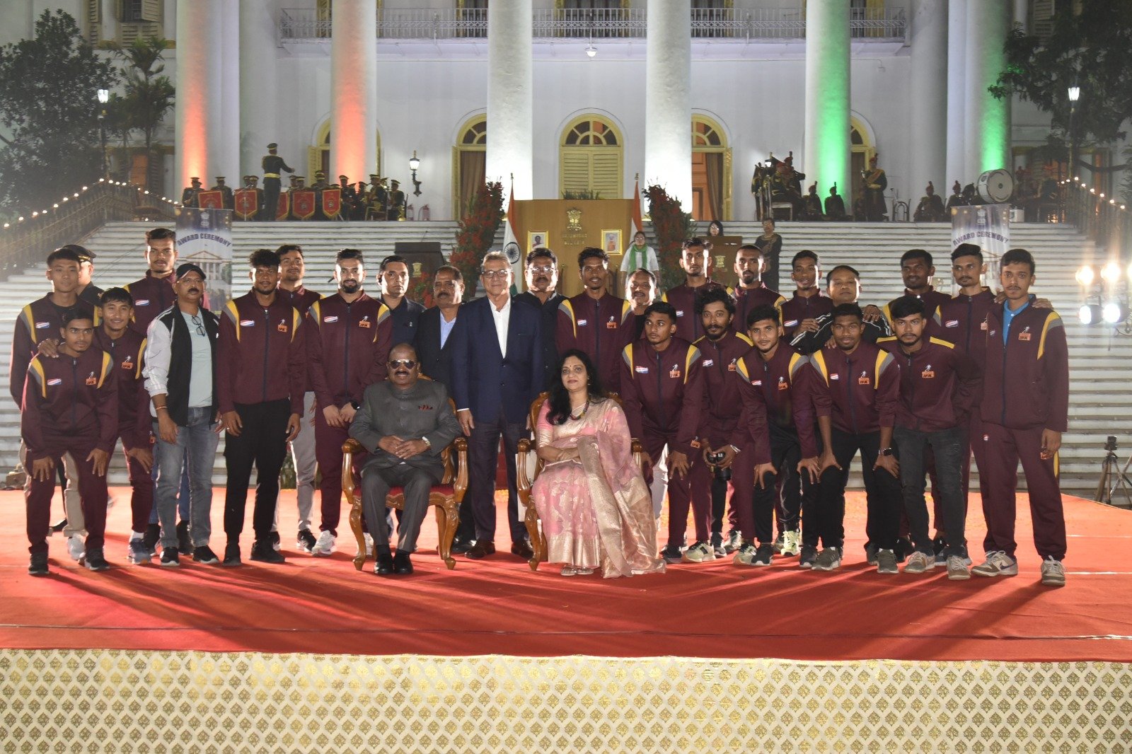 Santosh Trophy Celebration with West Bengal Governor