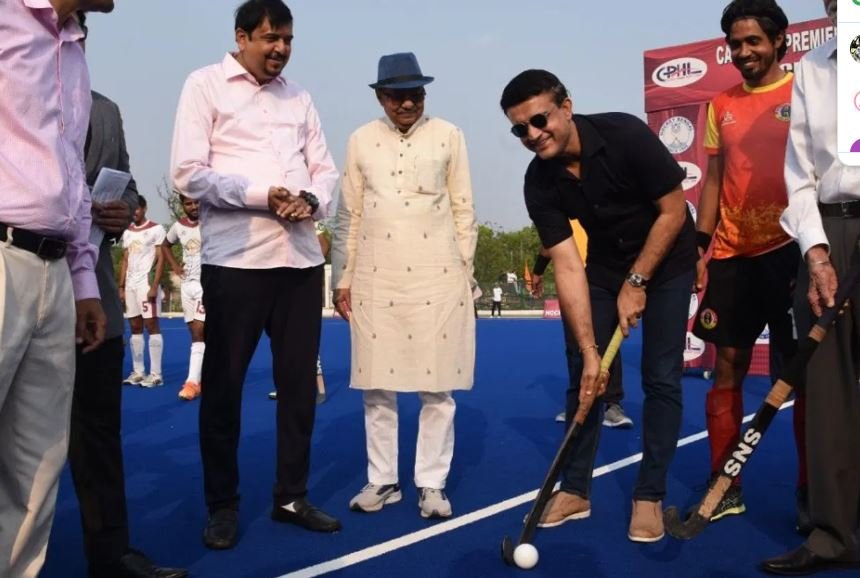 Mohun Bagan Wins Kolkata Hockey League, Sourav Ganguly Seen with Hockey Stick