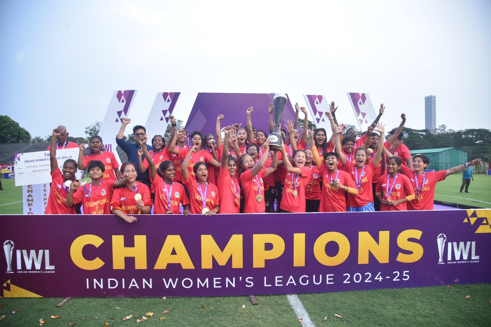 East Bengal Women’s Team Championship Win