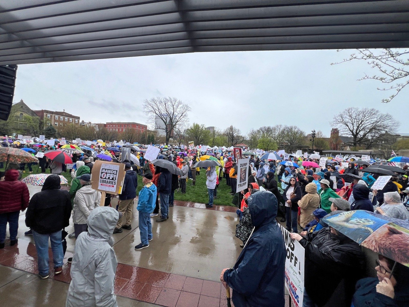 Protests against Trump policies USA 2025