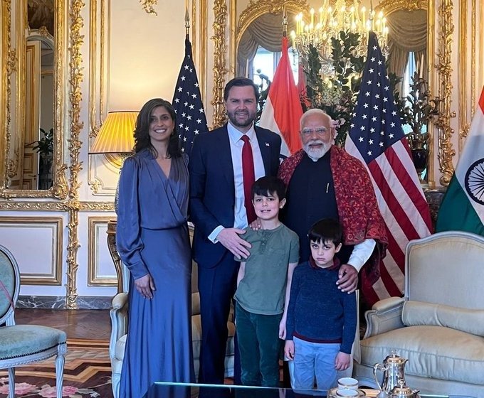 JD Vance India visit 2025