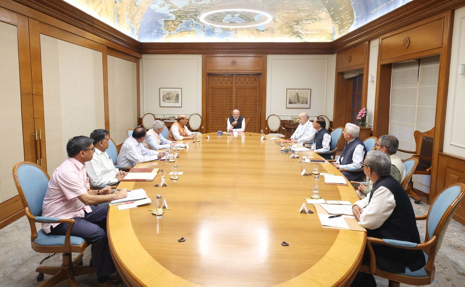 India High-Level Meeting on Terror Attack Response